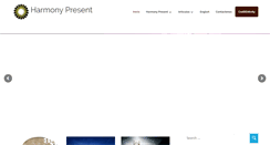 Desktop Screenshot of harmonypresent.com