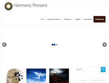 Tablet Screenshot of harmonypresent.com